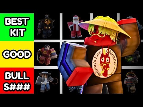 I RANKED All 100+ KITS in Roblox Bedwars..