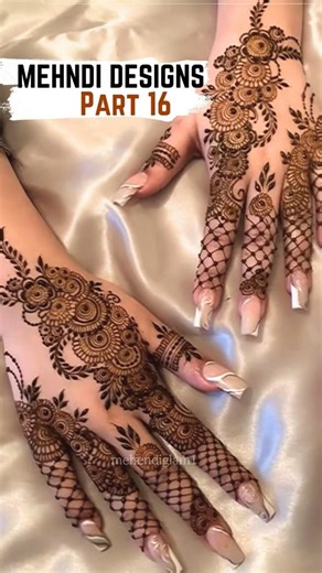 Mehendi Designs | Easy Bridal Henna Designs #eidmehndi #bridalmehndi #arabicmehndi #shorts #trending