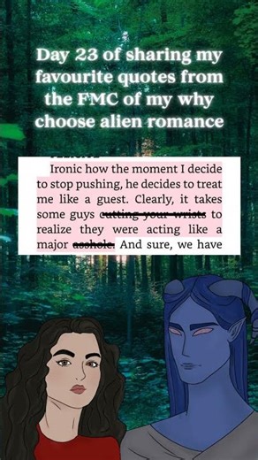 aliens and humans have a steep learning curve #alienromance