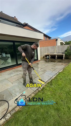 This customer started acting weird and nearly... #pressurewashing