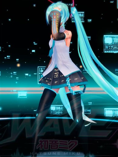 Hatsune Miku WAVE MMD Animation