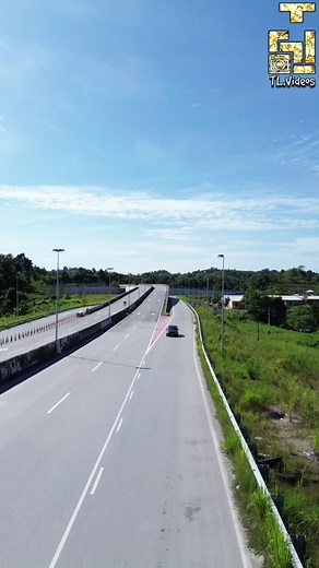 Exploring Mukah Town: Scenic Aerial Views in Sarawak