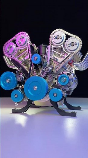 This V8 engine model is the best STEM product !#enginemodel #v8 #v8engine #STEM #fyp