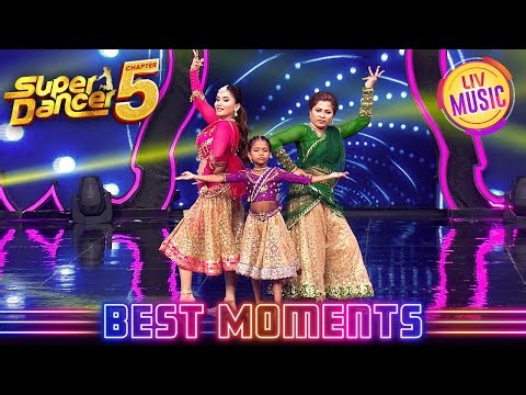 'Mera Piya Ghar Aaya' पर इस Trio ने मचाया धमाल! | Super Dancer 5 | Best Moments