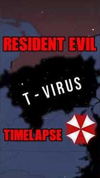 Resident Evil #timelapse #residentevil #shorts #zombie #virus #viral #mutant #monster #beast