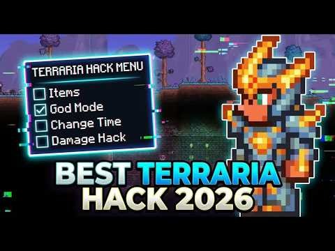 Terraria Hack PC | Tutorual | | BEST | Items, God Mode, Change Time, Damage | FREE & UNDETECTED