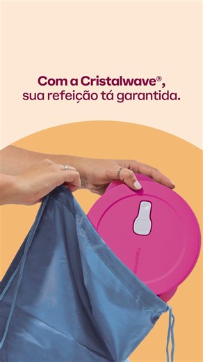 Tigela Cristalwave®: perfeitas para marmita!