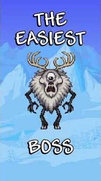 The EASIEST Boss in Terraria.