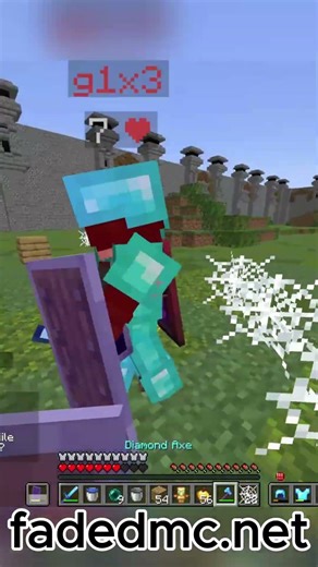 Practicing PvP with g1x3 #minecraft #pvp #gaming #memes