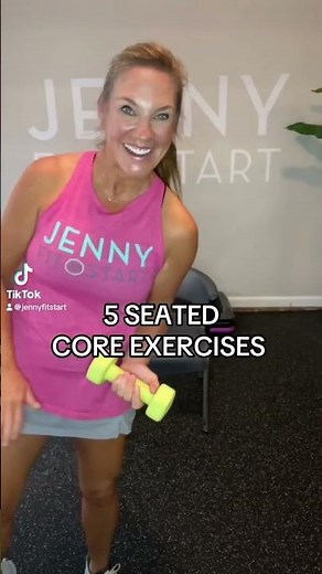 5 SEATED AB EXERCISES!