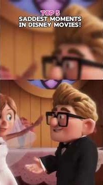 😢Top 5 SADDEST moments in Disney