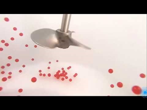 Square Pitch Propeller Mixes in Water - Demo | INDCO