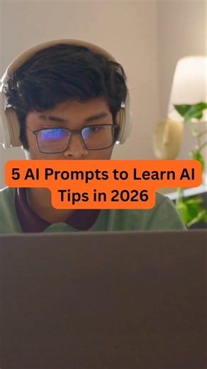 5 AI Prompts to Learn AI Tips in 2026