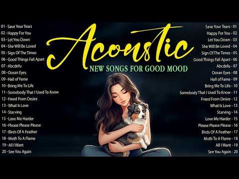 New English Songs with Lyrics 2026 🎧 Acoustic Love Songs for Clear Mind and Good Mood