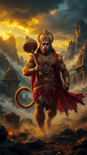 Hanuman Bajrang Baan is a powerful devotional hymn (stotra) in Hindu tradition dedicated to Lord Hanuman. The word “Bajrang” refers to Hanuman (meaning strong like a thunderbolt), and “Baan” means arrow—symbolizing a prayer that is as swift and powerful as an arrow shot from a bow. It is believed to be a highly energetic and intense prayer, often recited for protection from fear, negative energies, obstacles, and evil influences. Devotees chant Bajrang Baan to seek courage, strength, and immedia