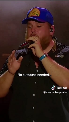 Luke Combs Delivers Chills with Raw Vocals
