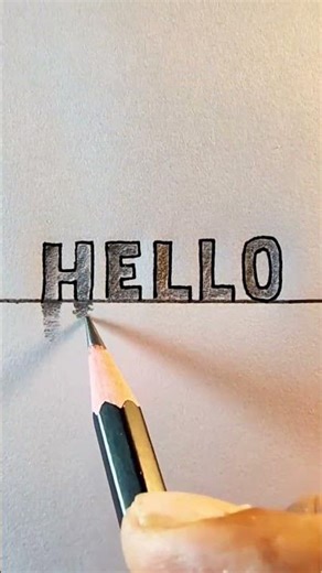 water reflection word drawing#drawing#drawingtechniques#art