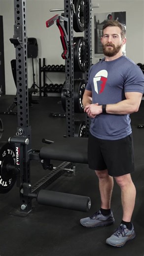 Maximize your workout space with the Titan Series Rack-Mounted Leg Curl/Extension! This compact, versatile equipment fits right into your existing setup, giving you more room to move and train. 👊