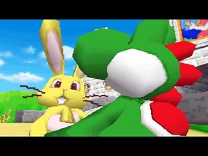 Super Mario 64 DS - All Characters Rabbids Locations