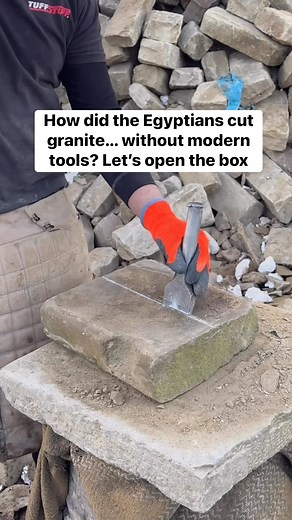 How did the Egyptians cut granite… without modern tool? Let’s open the box #stonework #egypt #conspiracies #theyorkshirestonedresser #constructionlife | The Yorkshire Stone Dresser