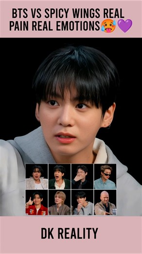 BTS vs Spicy Wings Real Pain, Real Emotions #shorts #shortsfeed