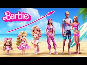 Barbie Growing Up Compilation!