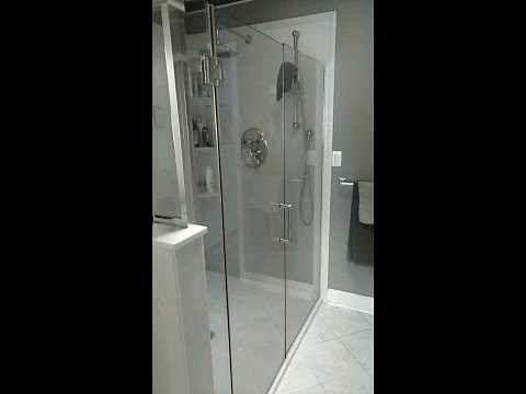 Install a 3 panel Dreamline Unidoor X Style M Shower Enclosure