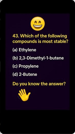 Don’t you know? 🔥| Organic Chemistry Class 11 | PYQs Series | PART 7 #chemistry