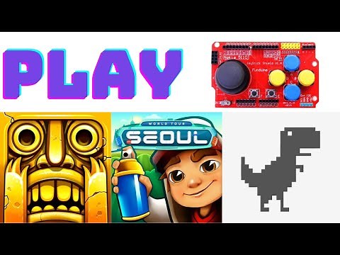 Arduino Joystick Shield Game Control Application | Python Arduino