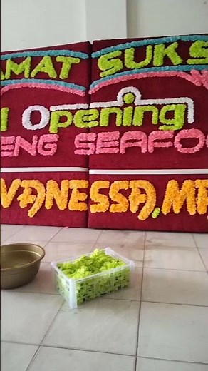 tutorial merangkai papan bunga bagi pemula