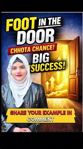 5/100 Learn English | FOOT IN THE DOOR 🤯 Small Chance = Big Opportunity