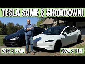 New Tesla Model 3 Performance vs Used Model S Plaid!