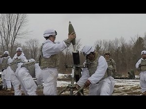 Mortar live-fire exercise