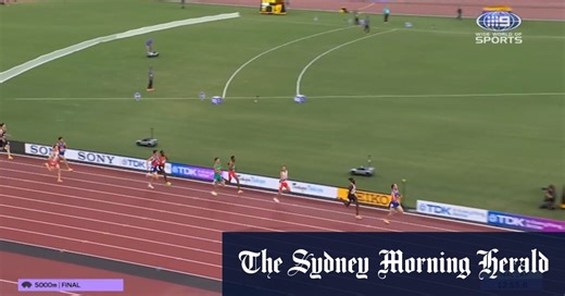 Aussie finishes just short of medals in phenomenal 5000m run