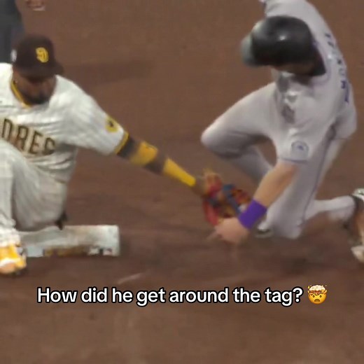 Incredible Baseball Slide: Around the Tag