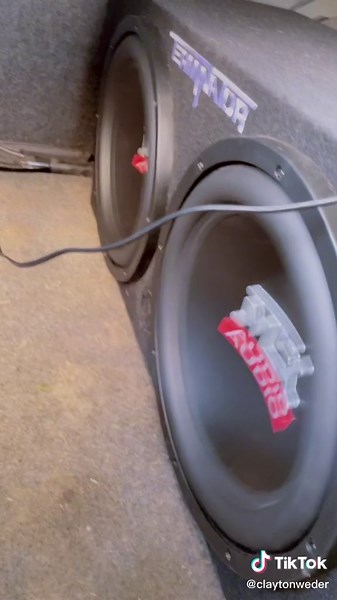 and that’s how you hook up some subs #foryou #fyp #subwoofers #mtx #mtxterminator