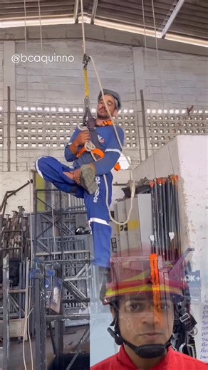 BC Aquino on Instagram: "⚠️ SUSPENSÃO INERTE NÃO É BRINCADEIRA ⚠️ Ficar suspenso e imóvel em trabalho em altura pode ser fatal. A falta de movimentação dificulta a circulação do sangue e coloca a vida em risco em poucos minutos. 👉 Movimente as pernas 👉 Flexione os pés 👉 Nunca fique totalmente imóvel Equipamento certo + treinamento + atitude consciente salvam vidas. 🔒 Segurança no trabalho não é exagero. É prevenção. É responsabilidade. É vida. #samu #bombeirocivil #bombeiro #bombeiromilitar 