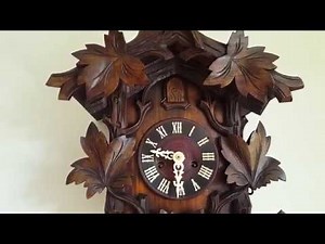 Rare Restored Junghan's Spring Driven Cuckoo Clock