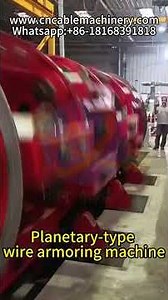 Factory Direct Supply Planetary Type Steel Wire Armoring Machine Cable Planetary Strander