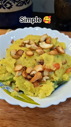 Simple Upma happy stomach, break fast recipe,Simple cooking #shorts #youtube shorts #youtube feed