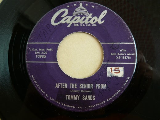 Tommy Sands - After The Senior Prom