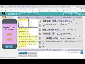 App Lab Notes App - Show Buttons to View Note