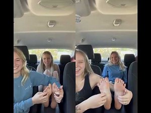 Foot Tickle Challenge in the Car – No Laughing... She Failed! 😂 | Revenge Round #funny #challenge