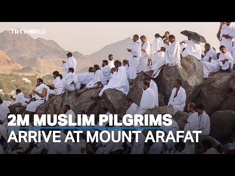 Muslim pilgrims ascend Mount Arafat for climax of largest Hajj