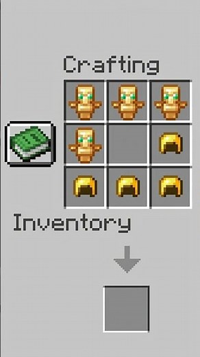 Crafting the TOTEM HELMET in Minecraft! ✨🤯#minecraft #mcpe