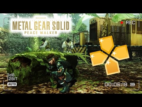 Metal Gear Solid Peace Walker PSP Gameplay (PPSSPP Android)