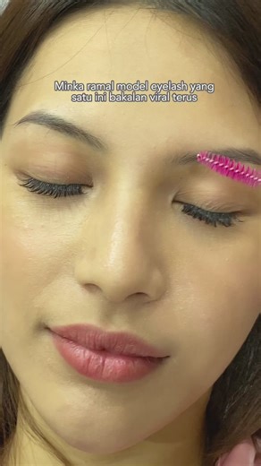 Model eyelash ini bakalan viral terus sih, soalnya hasilnya bagus banget! 😭🩷 #BePolka