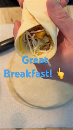 Quick & Cheap Breakfast Burrito