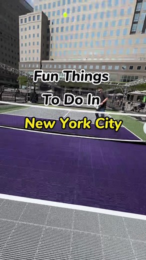Fun and Free Pickleball at Brookfield Place NYC