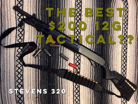 Stevens 320 12g Shotgun: 1000 Round Review, Disassembly, Upgrades and Range Clips